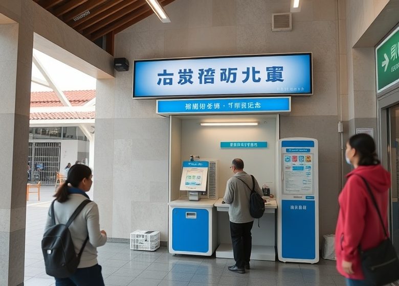 入れ替え後 — 新しい端末を設置し、継続して稼働しています。